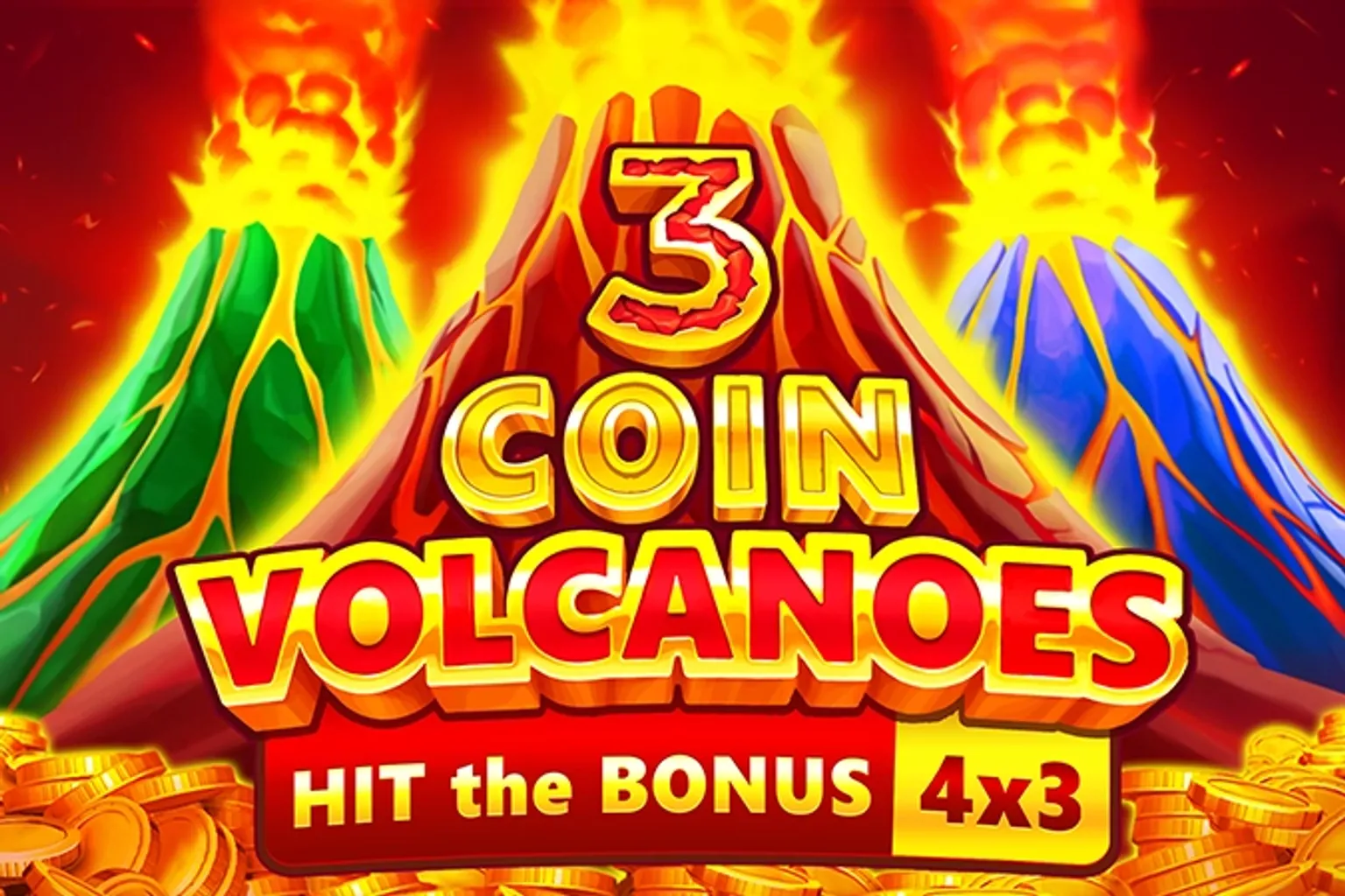 3 Coin Volcanoes démo gratuite : test des mécaniques et du thème
