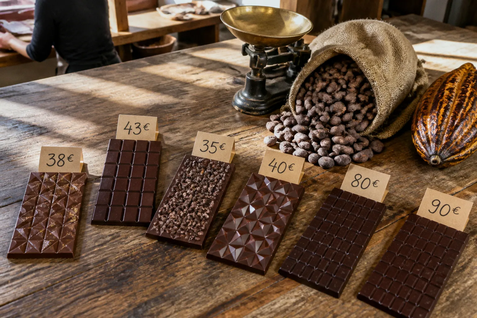 Atelier de chocolat à Bruxelles : comparatif des prix