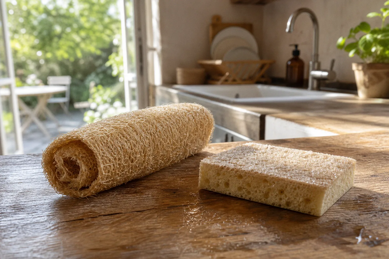 Éponge lavable ou luffa : le test des solutions zéro déchet