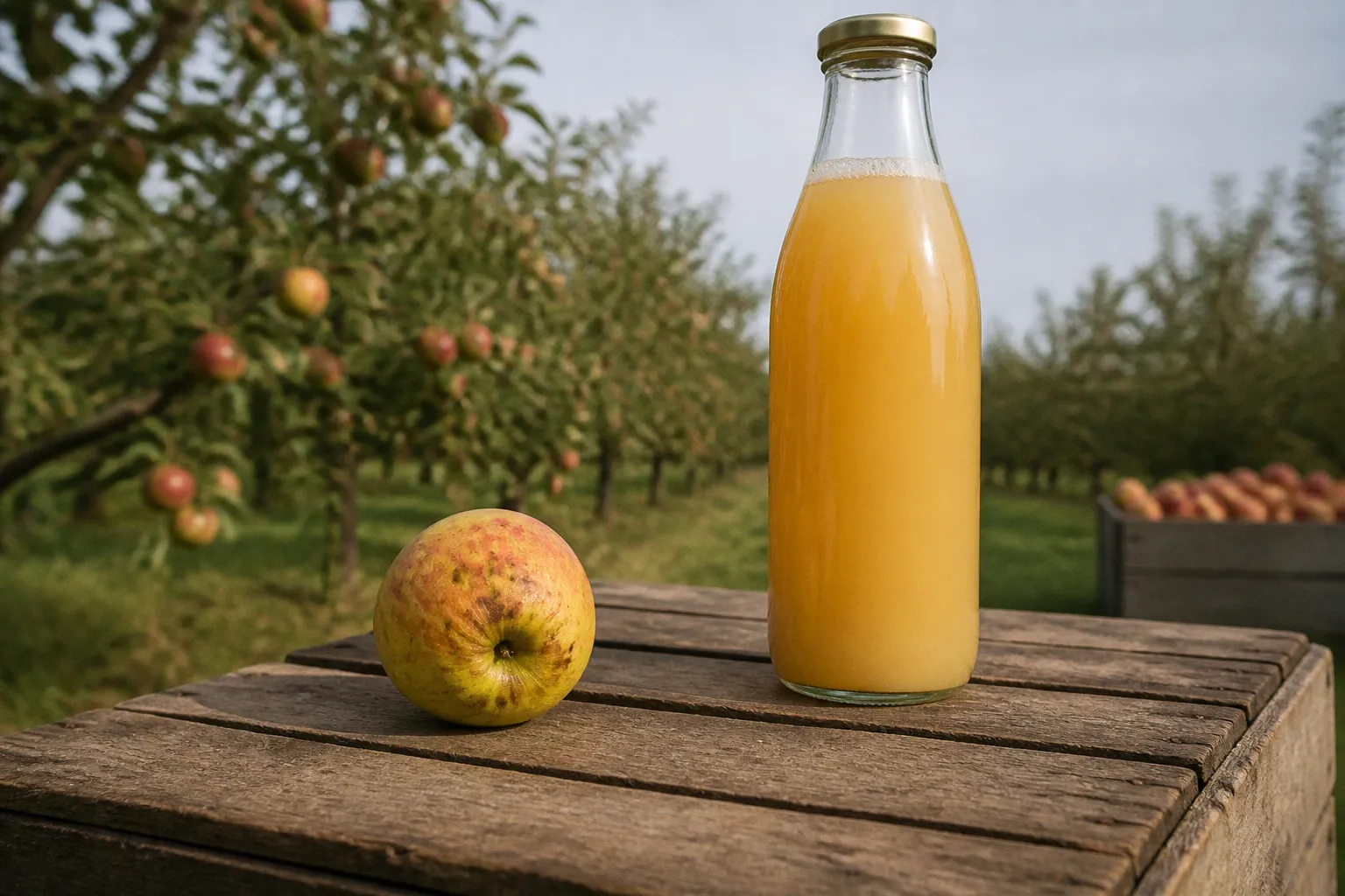 Jus de pomme bio local : le verdict de notre test terroir