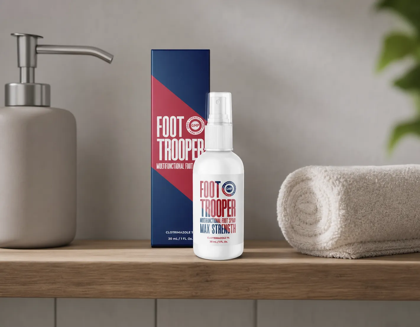 Foot Trooper-fungus remedy — le produit au quotidien