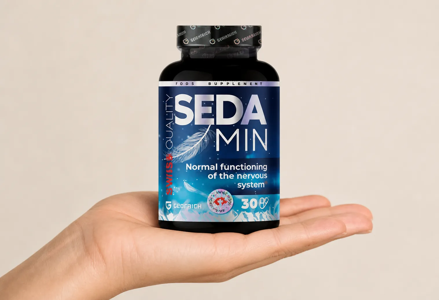 Sedamin — le produit en main