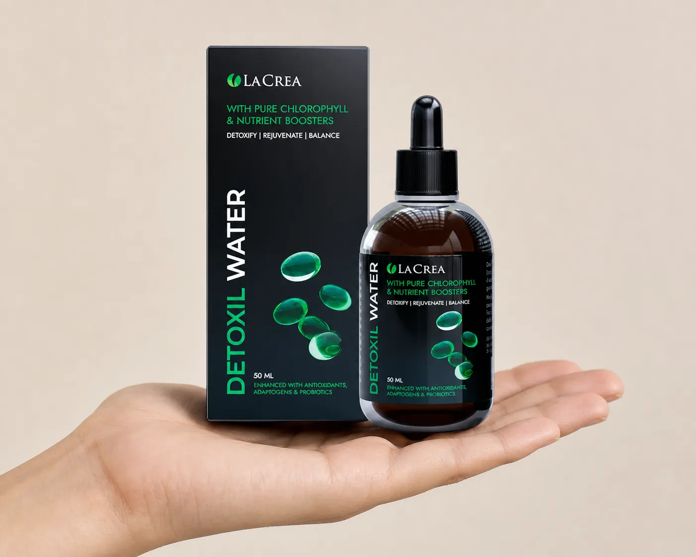 Detoxil Water Parasites — le produit en main
