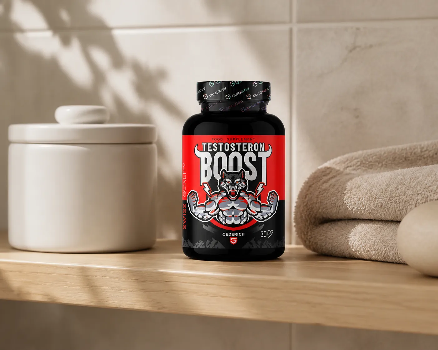 Testosteron Boost — le produit au quotidien