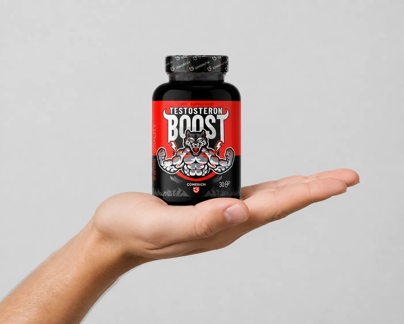 Testosteron Boost — le produit en main