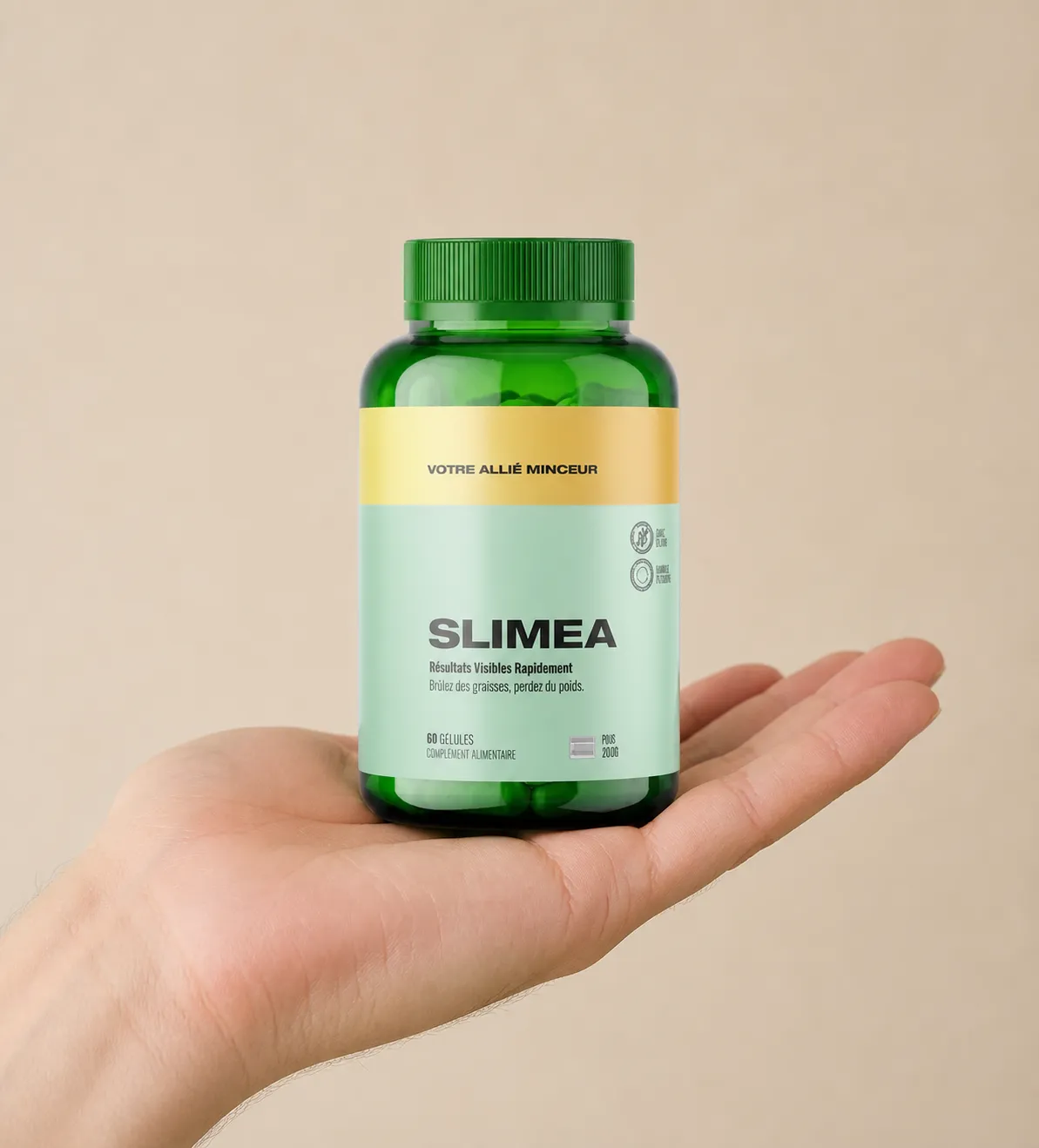 Slimea — le produit en main