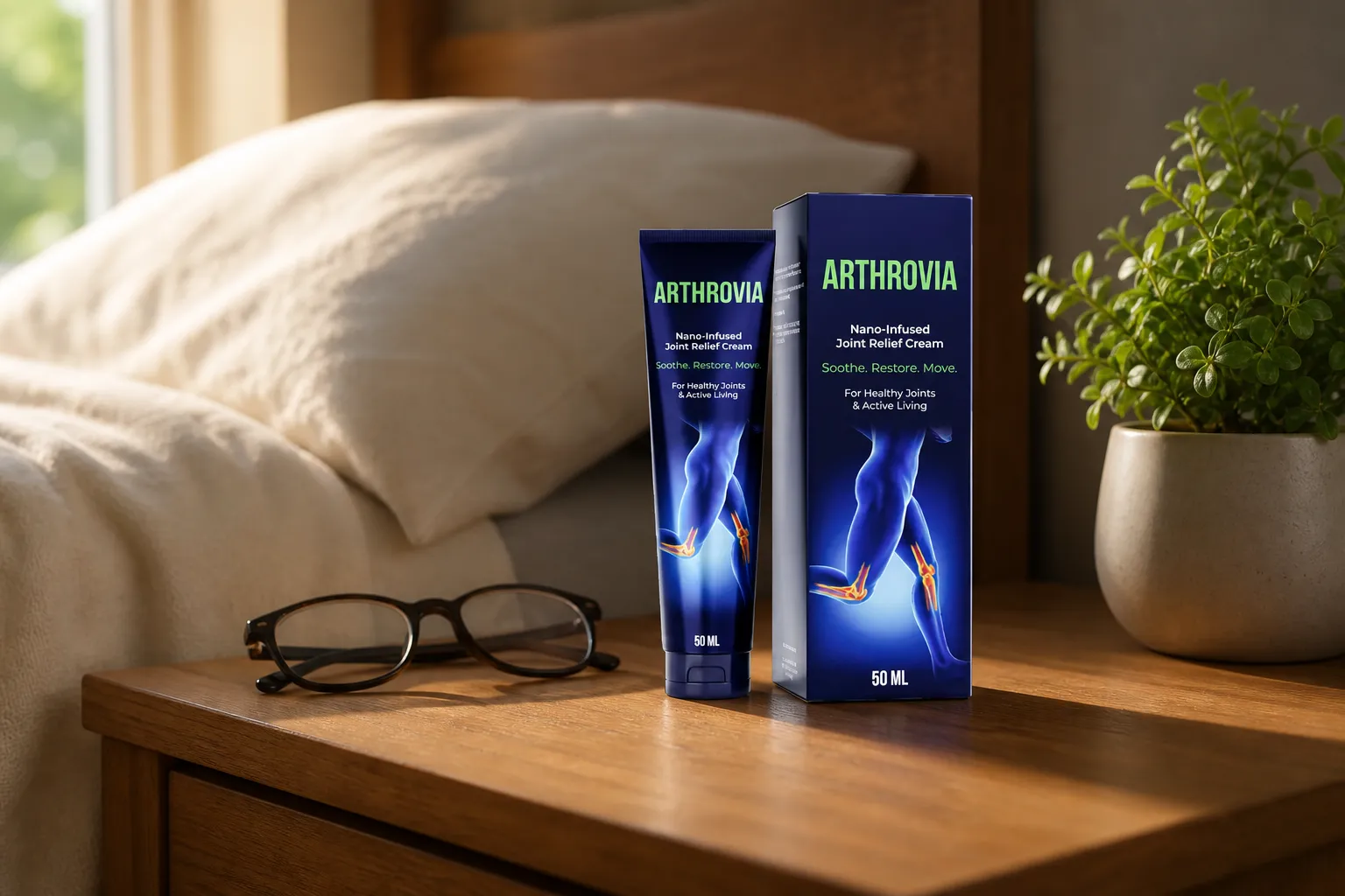 Arthrovia — le produit au quotidien