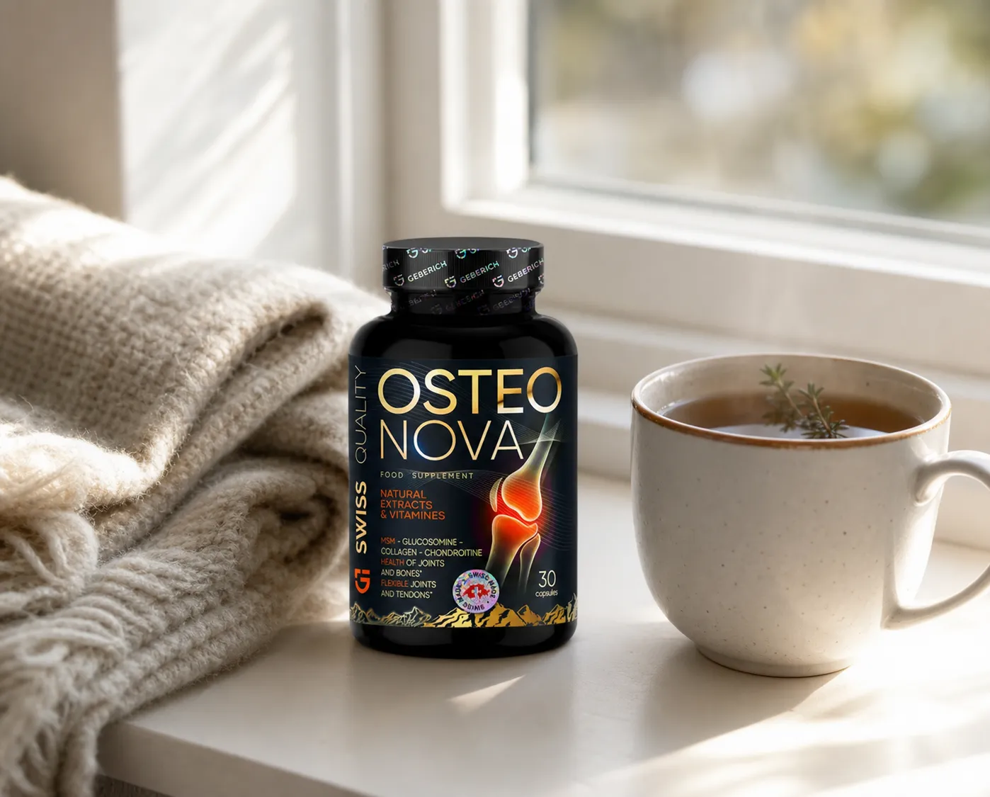OsteoNova — le produit au quotidien