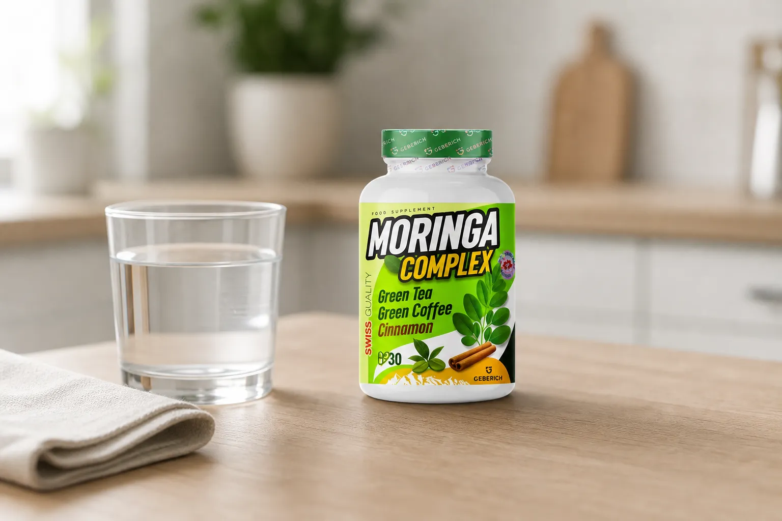 Moringa Complex — le produit au quotidien
