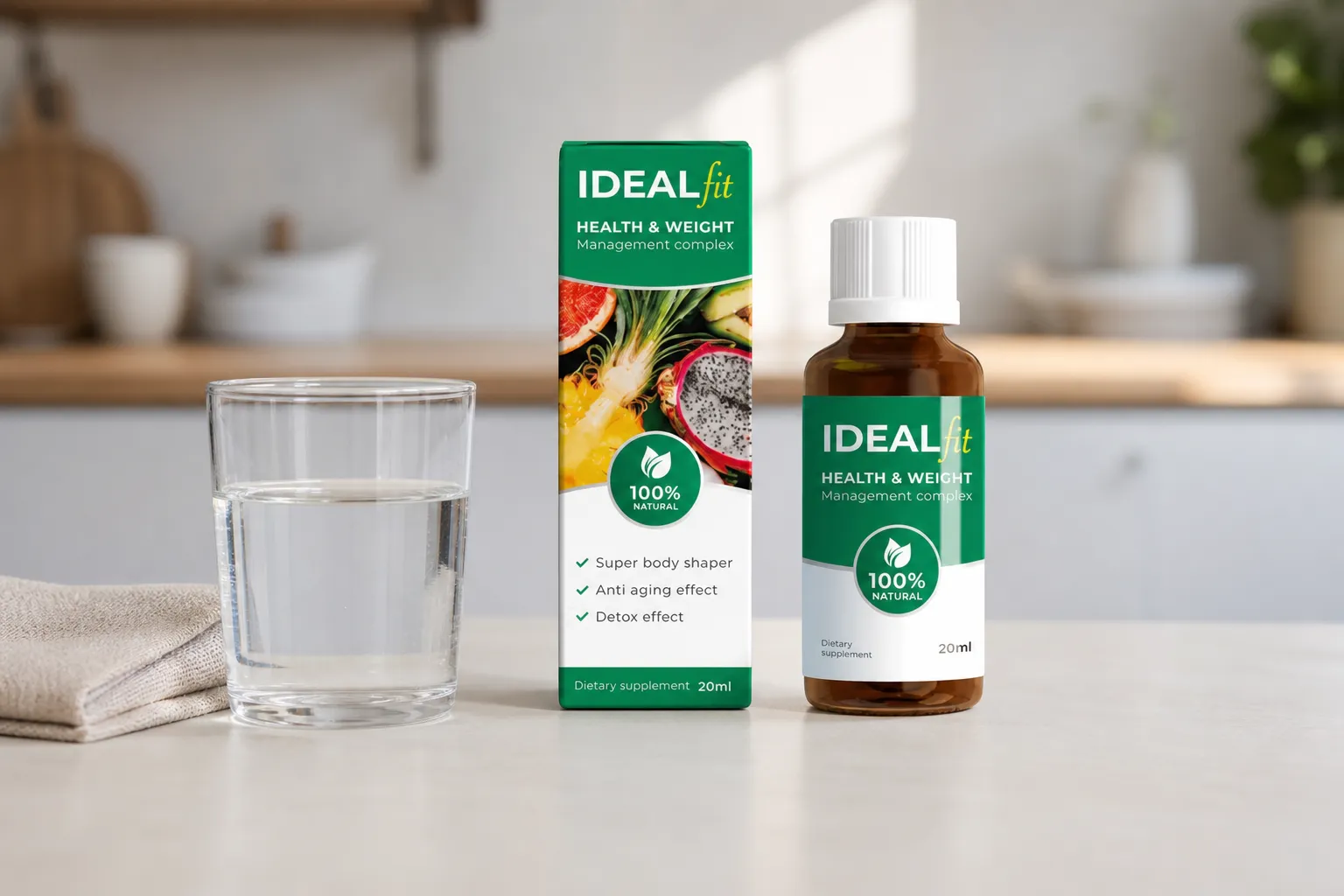 IdealFit — le produit au quotidien