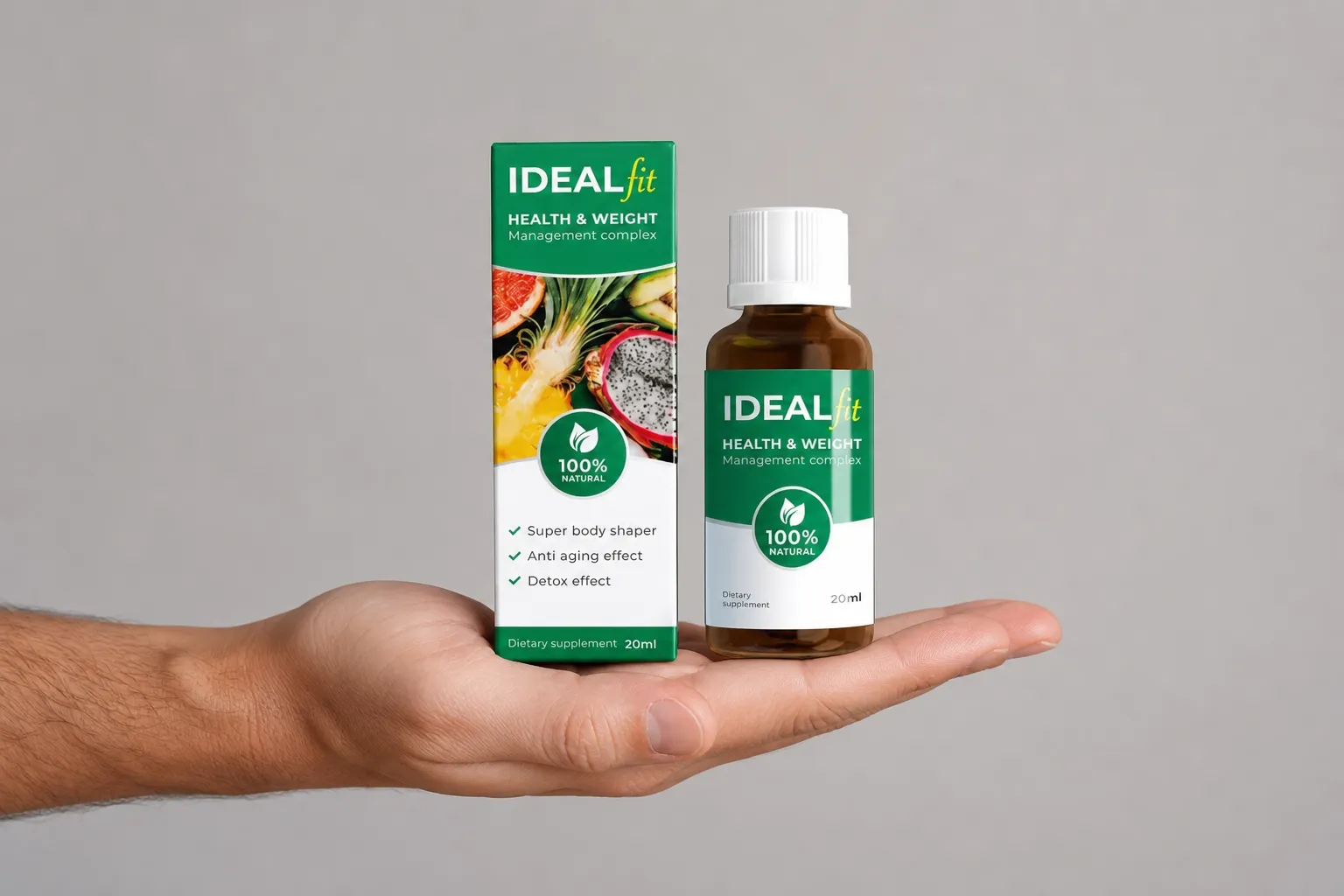 IdealFit — le produit en main