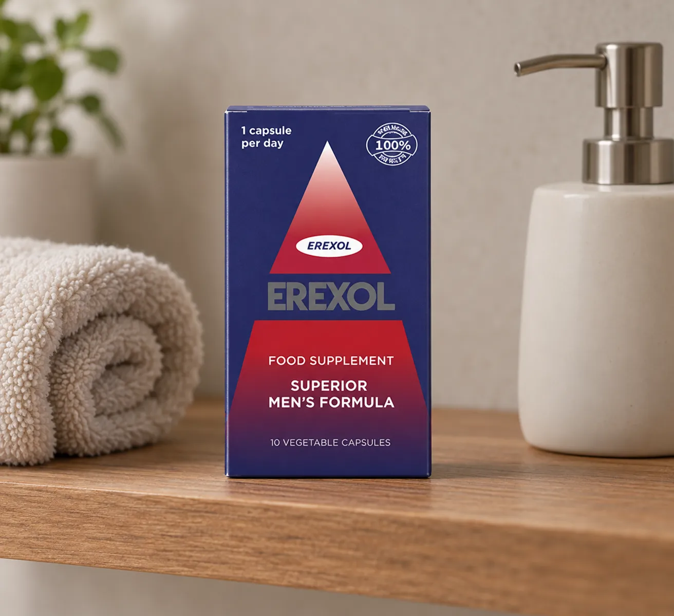 Erexol — le produit au quotidien