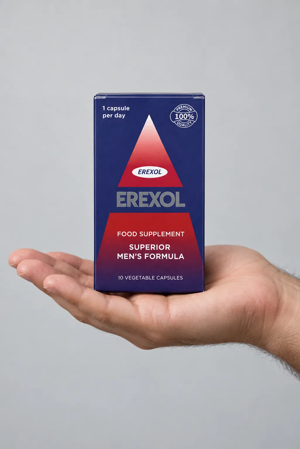 Erexol — le produit en main