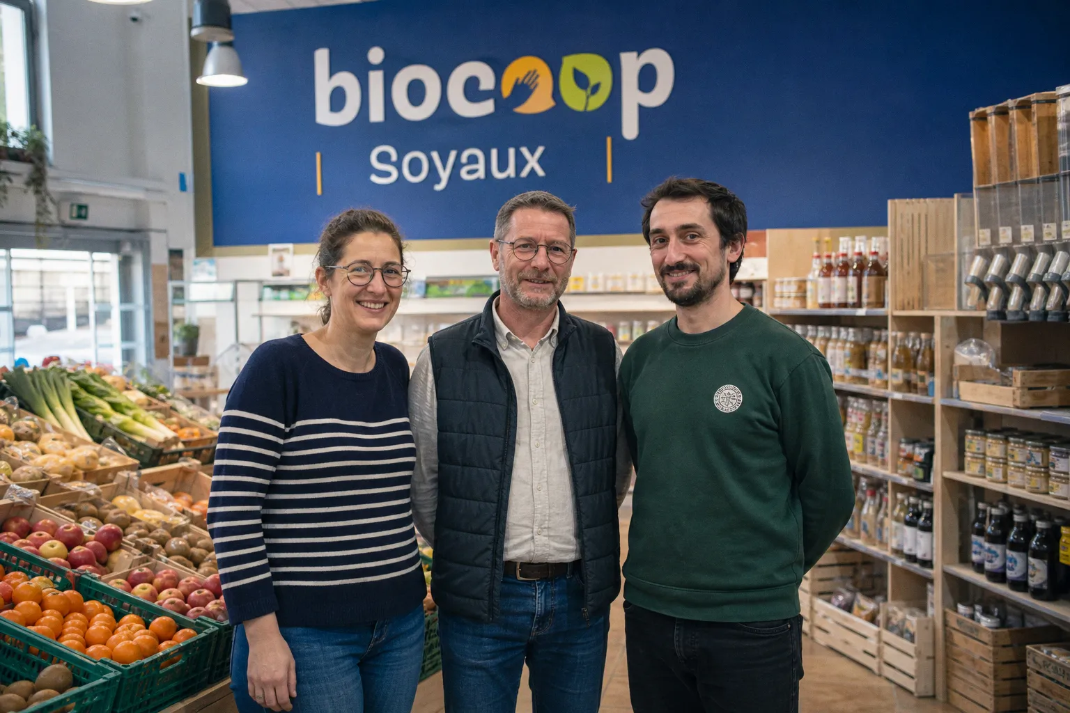 Passation de pouvoir au magasin Biocoop de Soyaux : un nouveau souffle pour le bio